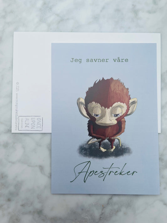 Apestreker kort